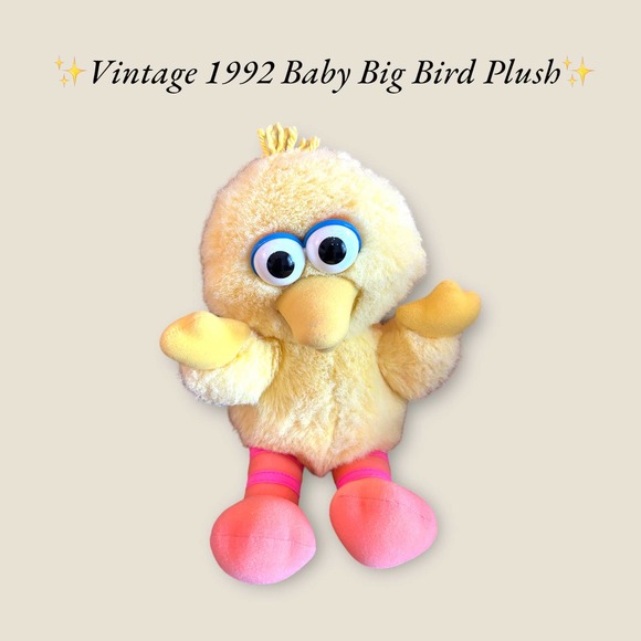 Child Dimension Other - ✨Vintage‎ 1992 Child Dimension Baby Big Bird Plush✨
